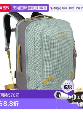 欧洲直邮Osprey Transporter™ Travel Pack 36男女薄荷绿尼龙旅行