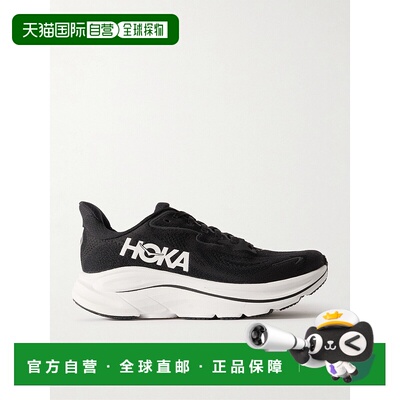 香港直邮Hoka One One 女士 Clifton 10 jacquard-mesh 橡胶边运