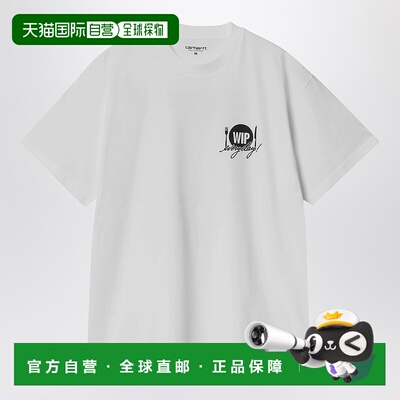 1h可退 香港直邮CARHARTT WIP 男士 S/S Catalogue 白色T恤 I0346
