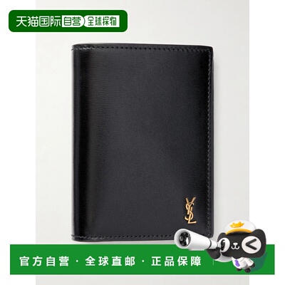 香港直邮Saint Laurent 圣罗兰 男士 Cassandre Logo-Appliqued