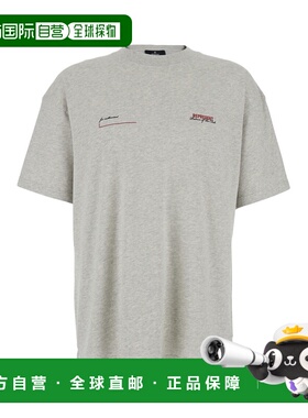 1h可退 香港直邮Represent 男士 'Patron of Club' Front 灰色圆L