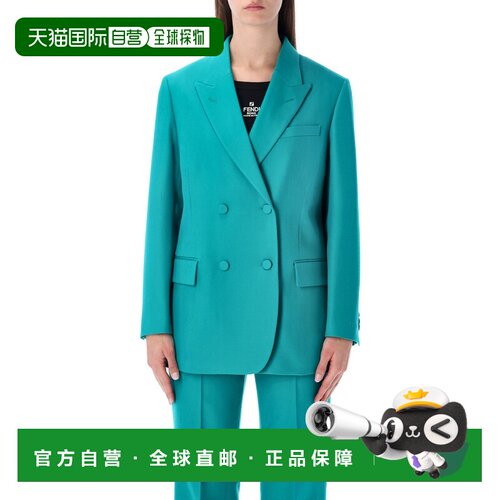 香港直邮FENDI 女士外套 26PFJ7685AJYFF1UKL SS2026 湖蓝色