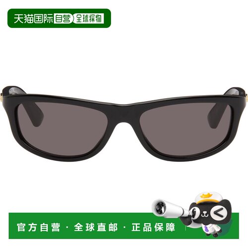 香港直邮Bottega Veneta 葆蝶家 女士 黑色 Rectangular Squared