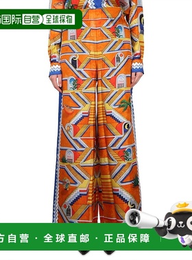 香港直邮Casablanca 女士 ESCALIER 印花长裤 WS23TR10502ESCALIE