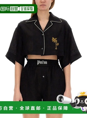 欧洲直邮PALM ANGELS 女士衬衫PWGG003S24FAB0051076
