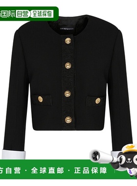 香港直邮Emporio Armani 圆领长袖休闲夹克 EW002887TE17226