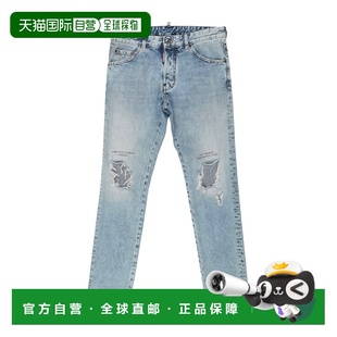 香港直邮Dsquared2 二次方 男士 牛仔长裤 blue蓝色 舒适时尚