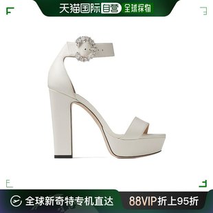 水晶扣厚底凉鞋 香港直邮JIMMY CHOO 23SS Women