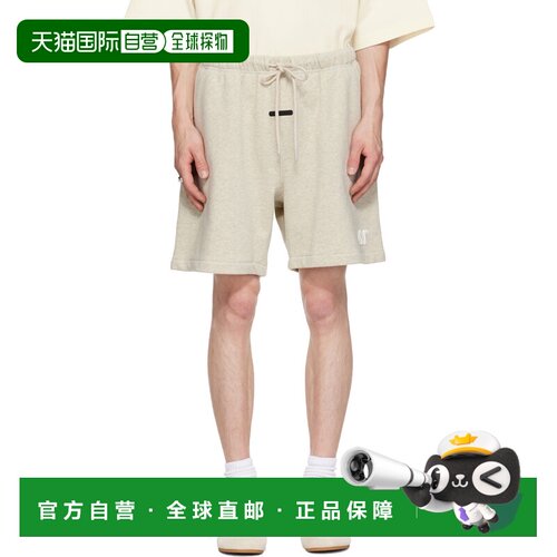 香港直邮essentials fear of god 男士 米色 Classic 短裤 RW0035
