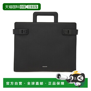 香港直邮Salvatore Ferragamo 配有 Gancini 扣的公文包 241698