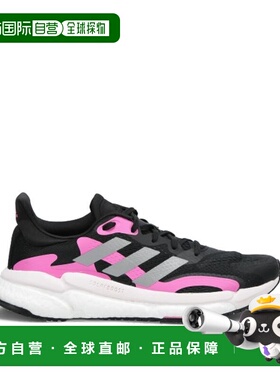 自营欧洲直邮Adidas阿迪达斯 SOLAR 黑色网布女士运动鞋户外鞋