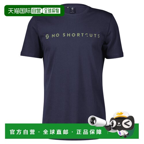欧洲直邮SCOTT 男士户外T恤 10867359973722 CO 深棕色 T-Shirt S