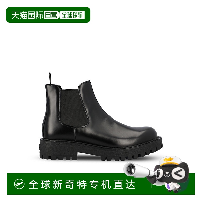 1h可退 香港直邮Prada 普拉达 男士 黑色靴子 2TE211B4LF0002