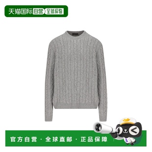 灰色毛线衫 男士 UMF11017T1毛衣 普拉达 香港直邮Prada