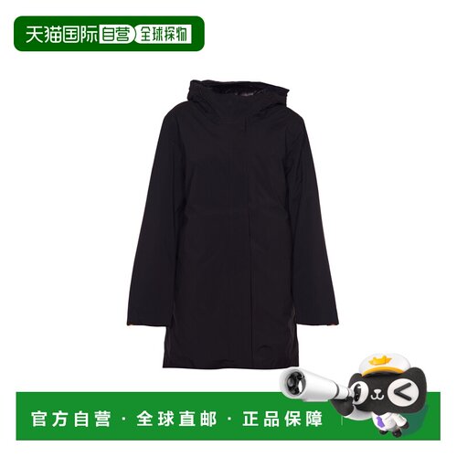 1h可退 欧洲直邮K-WAY 女士羽绒服 K5136DWAT0 SS2026 黑色 Padde