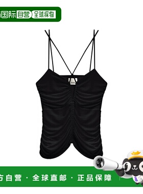 香港直邮Isabel Marant 褶皱性感吊带背心 HT0250FAB3K01I