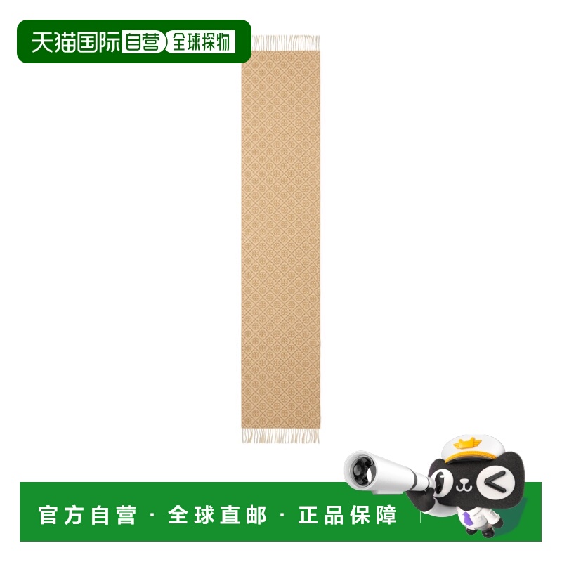 香港直邮Tory Burch T Monogram 提花围巾 164571配饰
