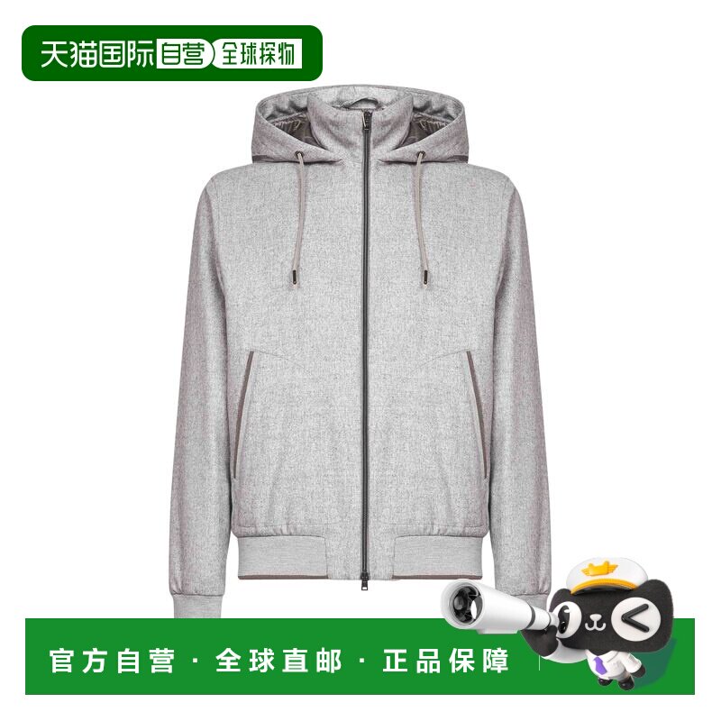 香港直邮HERNO 男士卫衣 GI00095UR380879410 AW2025灰色长袖