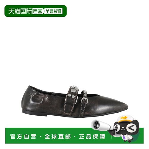 香港直邮ASH 女士芭蕾乐福鞋 BRITNEY05BLACK AW202支付后1h可退