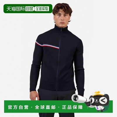 自营欧洲直邮ROSSIGNOL Odysseus Merino男士拉链毛衣外套羊毛