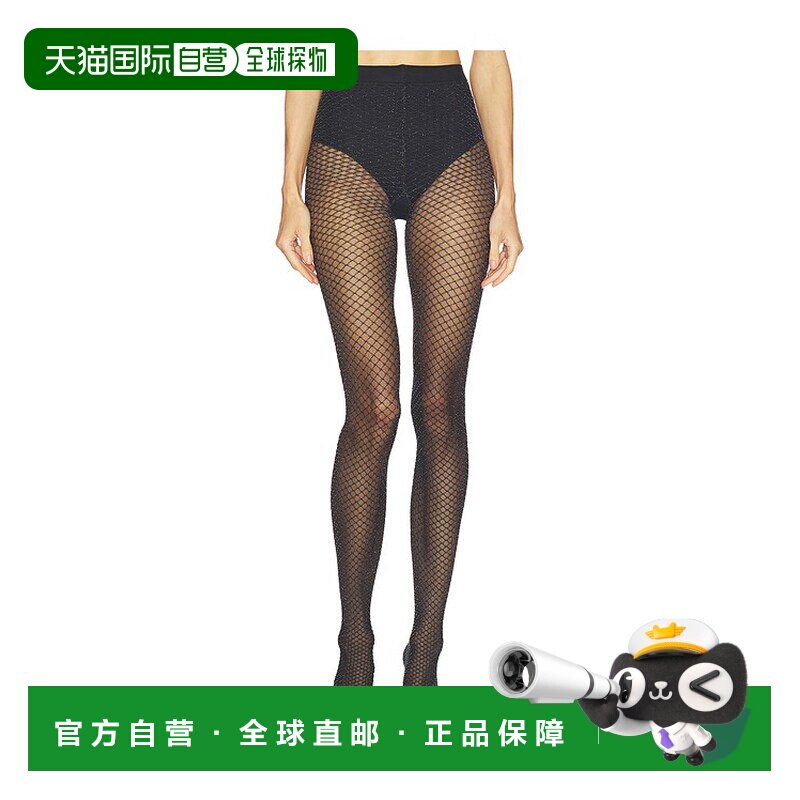 香港直邮Wolford 女士 闪光质感连裤袜 17676 时尚性感舒适打底裤