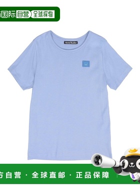 1h可退 香港直邮Acne Studios 艾克妮 女童 T恤童装 blue蓝色 舒