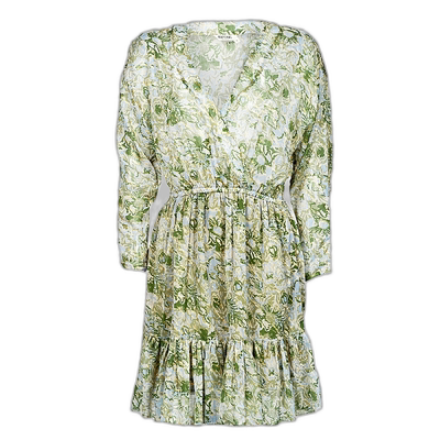 欧洲直邮Kaporal 女士 BENGU 短连衣裙 绿色高端时尚 百搭高档