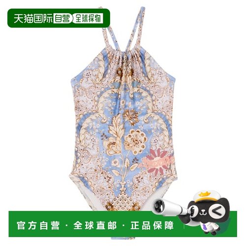 1h可退 香港直邮ZIMMERMANN 女童 花朵泳衣童装 colorful花色 舒