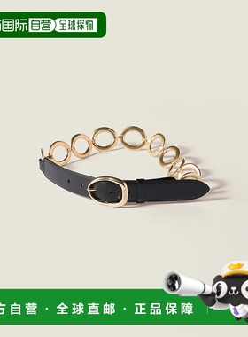 1h可退 欧洲直邮MIU MIU 缪缪 25秋冬 5CC682_2IBW_F0002 女士 腰