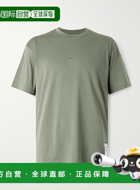 1h可退 香港直邮Satisfy 男士 AuraLite™ 徽标印花扎染T恤 11000D