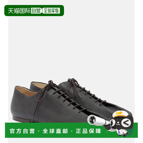 香港直邮Lemaire 女士 Souris 皮质德比鞋 brown棕色 舒适时尚