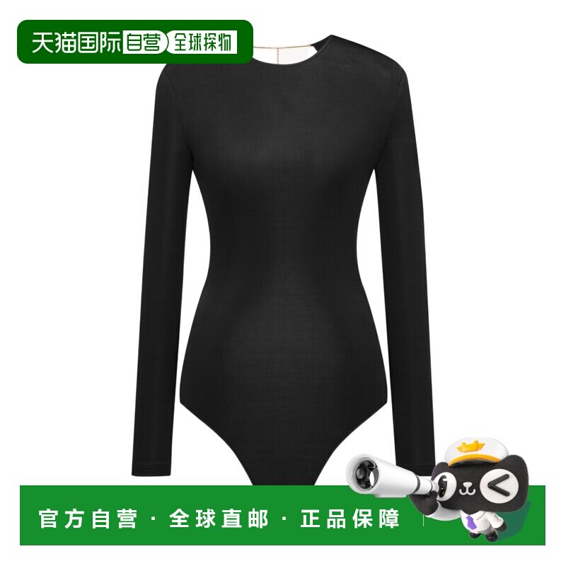 Saint Laurent 圆领长袖连体衣 876794Y38DS露背【付后1h可退】