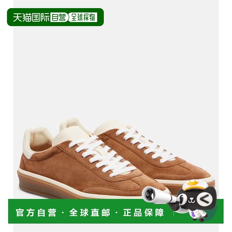 1h可退 香港直邮Loro Piana 诺悠翩雅 女士 网球绒面革运动鞋,运动鞋new,运动休闲鞋,淘宝优惠券,粉丝福利购,淘宝优惠卷