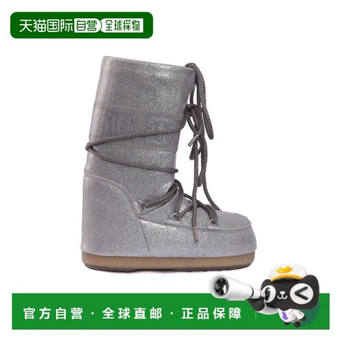 1h可退 欧洲直邮MOON BOOT 女士雪地靴 80D1402850H001 CO 银色 M