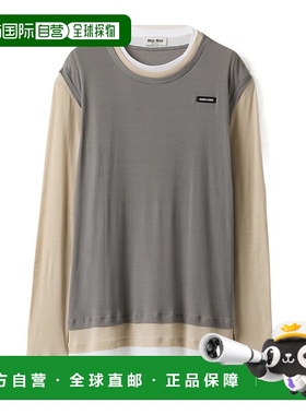 香港直邮Miu Miu 长袖连衣裙 MJA90611QGSOOO