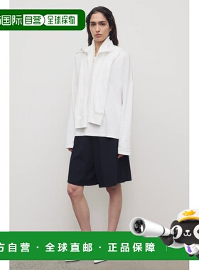 香港直邮The Row 女士 Larissa 蓝色短裤 10859K715休闲裤