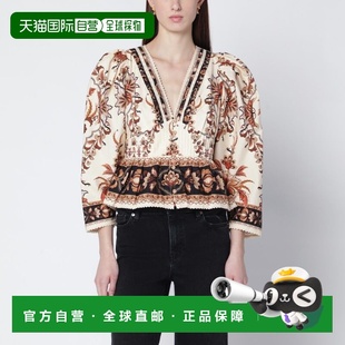 1h可退 香港直邮FARM RIO 女士 “MAJESTIC GARDEN LACE” 沙色衫