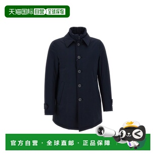 1h可退 香港直邮Herno 男士 长袖羽绒服 PI0667U12346SZ blue蓝色