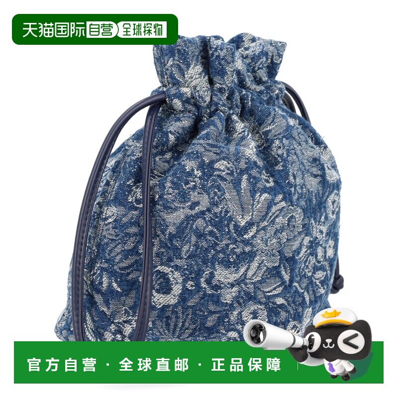 香港直邮GANNI 甘尼 女士 牛仔布有机棉手袋 B3010070567