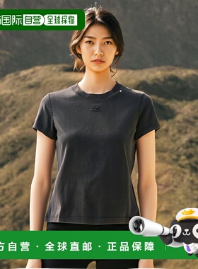 香港直邮Courreges 圆领T恤 323JTS006JS0100短袖