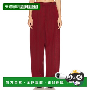 条纹羊毛混纺长裤 香港直邮Bottega 女士 葆蝶家 826366V5 Veneta