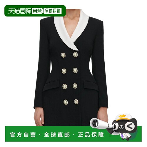 香港直邮SELF-PORTRAIT 女士连衣裙 AW26054SB AW2026 黑色 修身