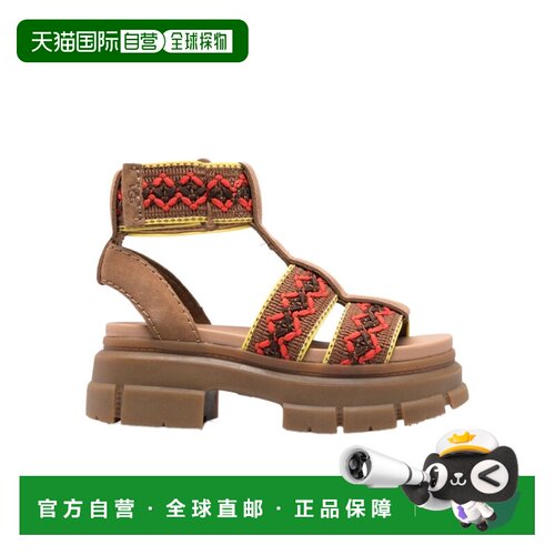 1h可退 香港直邮UGG 女士凉鞋 UGSASHBCN1139891WCHESTNUT SS2023