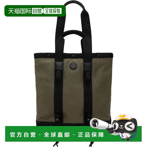 香港直邮Moncler 盟可睐 男士 卡其色小号 Tech 托特包 K109A5D00