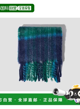 1h可退 香港直邮Acne Studios 艾克妮 女士 VIKKY CA0394 格纹蓝