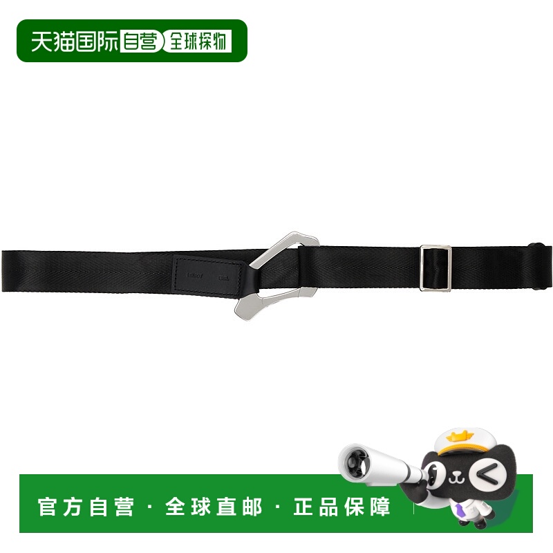 1h可退 香港直邮Heliot Emil 男士 黑色 Solar Carabiner 腰带 AW