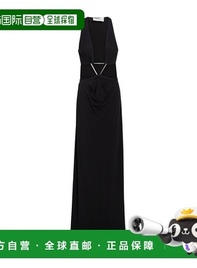 香港直邮Coperni 女士 长款连衣裙 black黑色 舒适时尚
