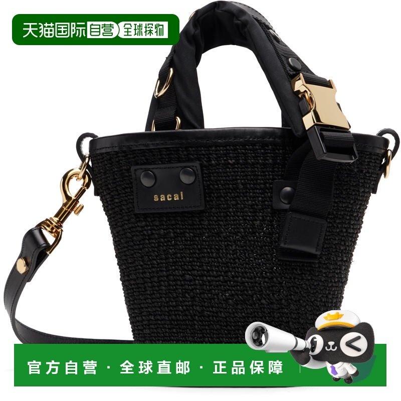 1h可退 香港直邮Sacai 女士 黑色 Hybrid Micro Marche 单肩包 S0,箱包皮具/热销女包/男包,通用款女包,淘宝优惠券,粉丝福利购,淘宝优惠卷