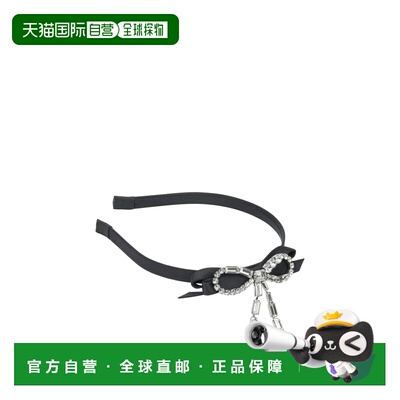 1h可退 香港直邮Jimmy Choo 周仰杰 女士 HAIR 水晶蝴蝶结头带 CR