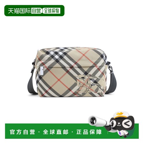 香港直邮Burberry巴宝莉男士斜挎包 【付后1h可退】